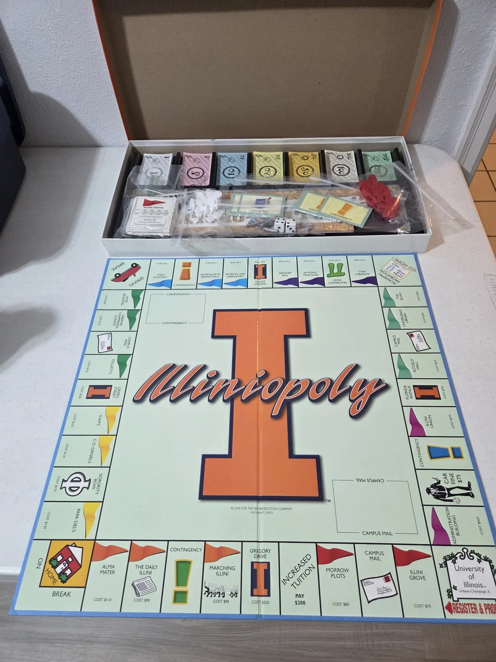 Illiniopoly Board Game - University of Illinois